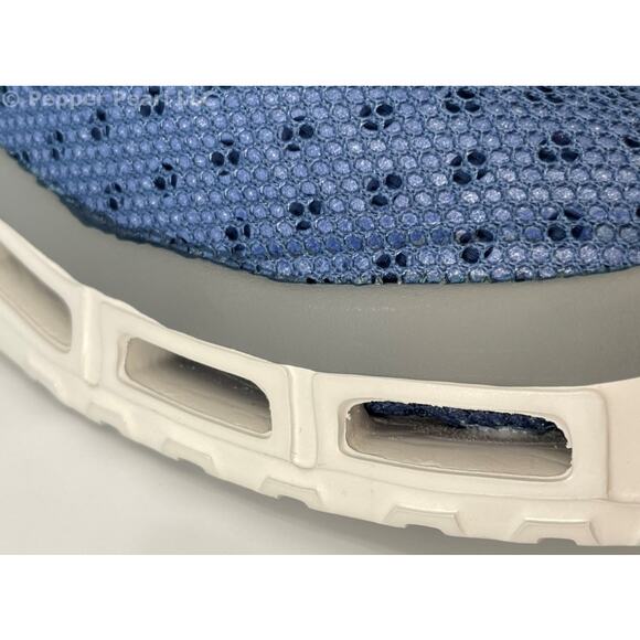 Fishing, Boat, Deck Shoes Neoprene Collar Men's Size 8 Blue Water Slip Resistant - Picture 8 of 11